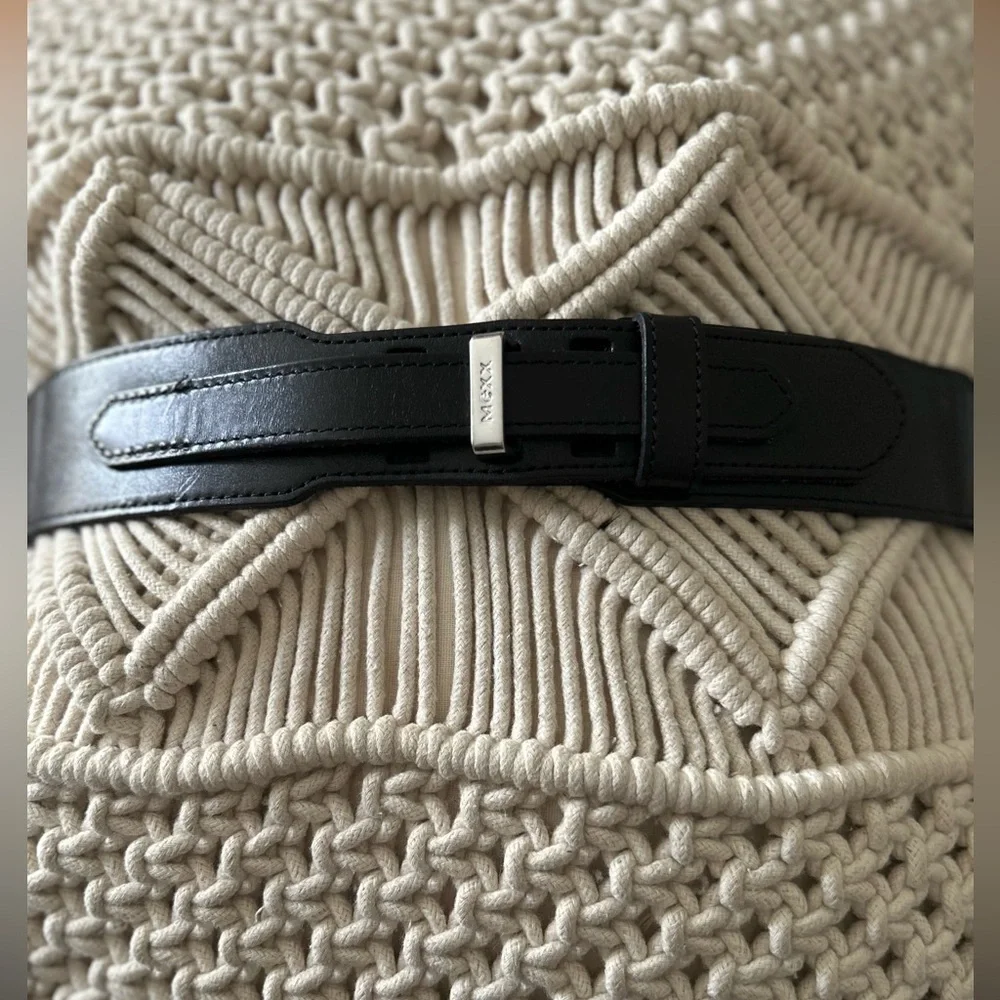 Mexx leather buckle belt - Picture 4 of 9